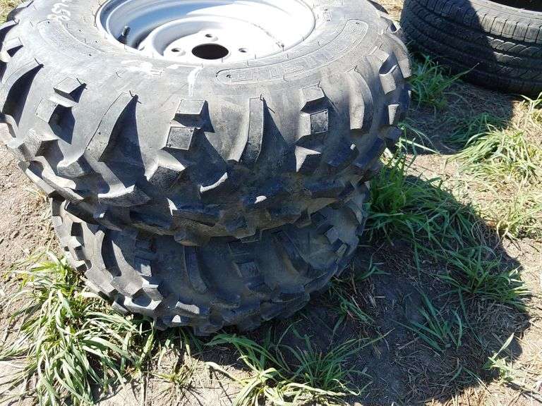 (2) ATV Tires & Rims AT26x1012 Adam Marshall Land & Auction, LLC