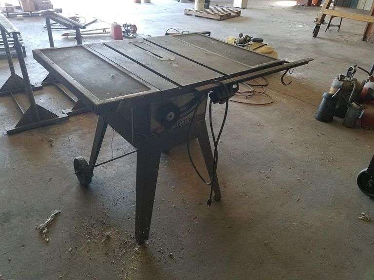 Craftsman Table Saw Adam Marshall Land & Auction, LLC