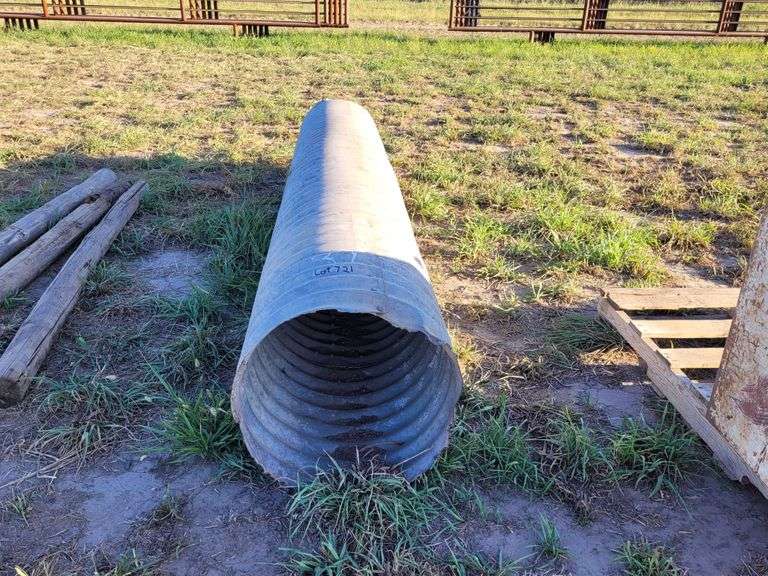 Culvert 18"x118" Adam Marshall Land & Auction, LLC