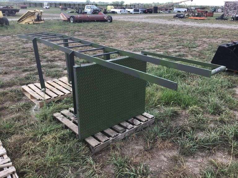 Heavy Duty Steel Deer Tree Stand Adam Marshall Land & Auction, LLC