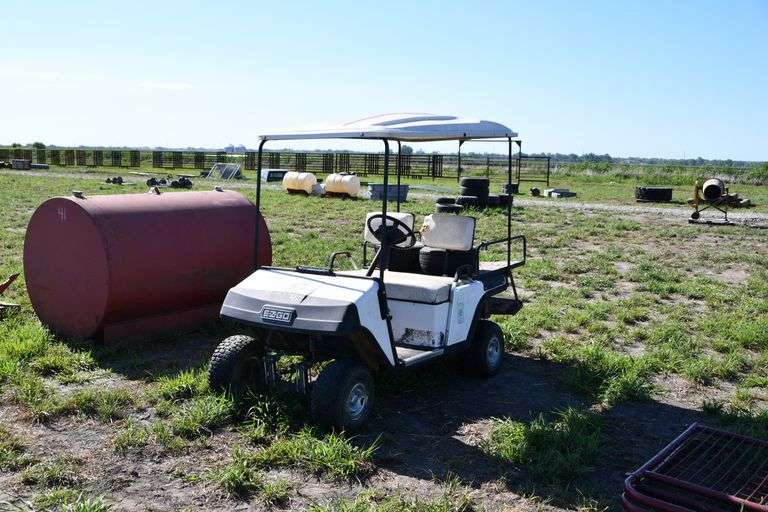 EZGo Gas Golf Cart Adam Marshall Land & Auction, LLC