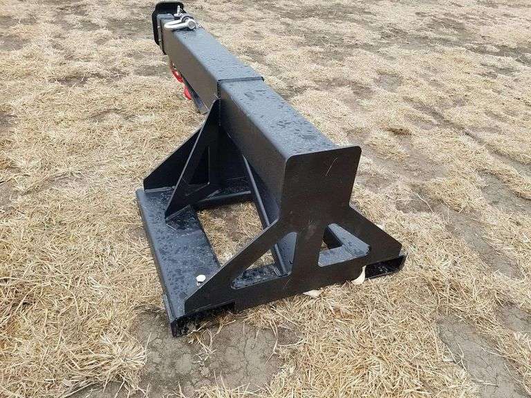 Unused 2022 Greatbear Forklift Jib. 5FT Boom with forklift tubes Adam