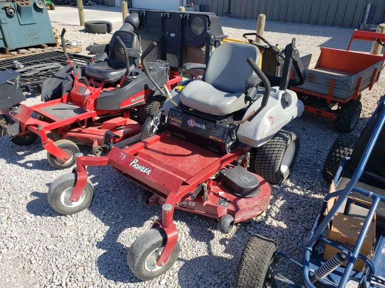 2008 ExMark Pioneer Zero Turn E Series Mower Adam Marshall