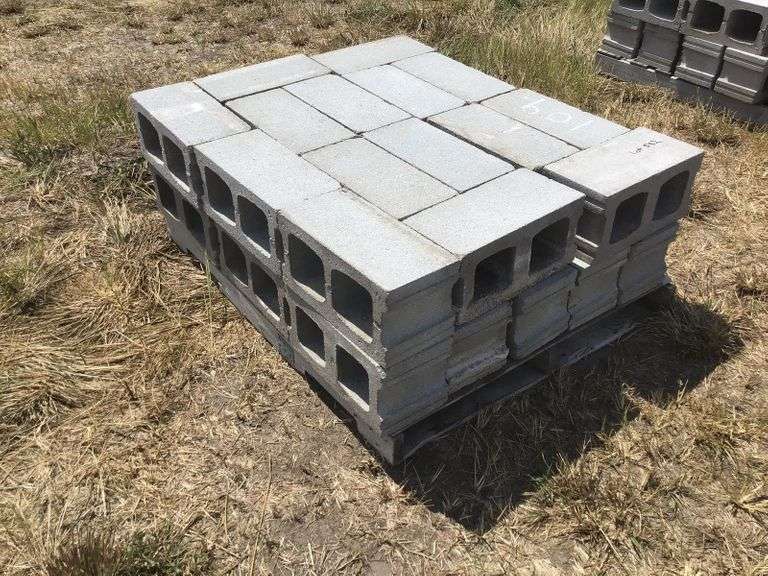 (30) 8" Cinder Blocks Adam Marshall Land & Auction, LLC