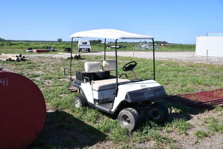 EZGo Gas Golf Cart Adam Marshall Land & Auction, LLC