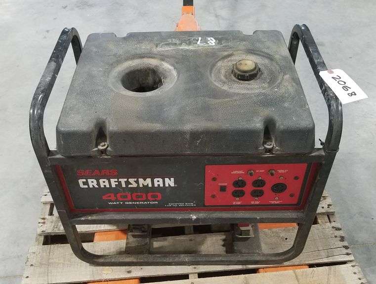 Sears Craftsman 4000 Watt Generator Working Adam Marshall Land