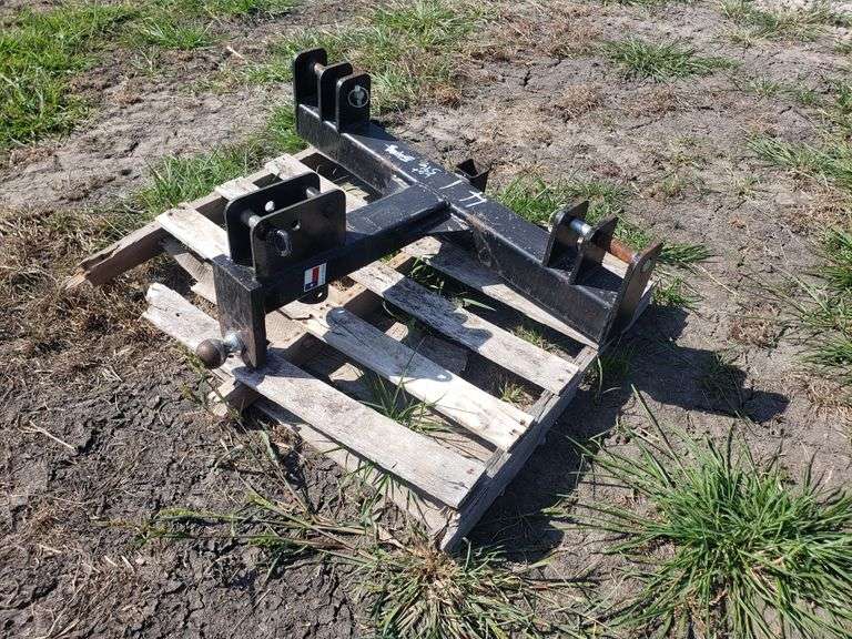 3pt. Receiver Hitch, 2 5/16 Ball Adam Marshall Land & Auction, LLC