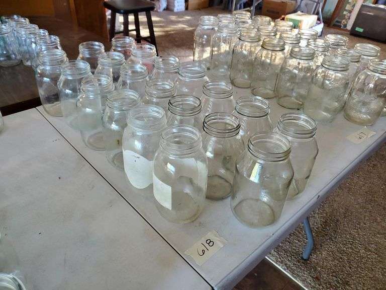 (23) Quart Jars Adam Marshall Land & Auction, LLC