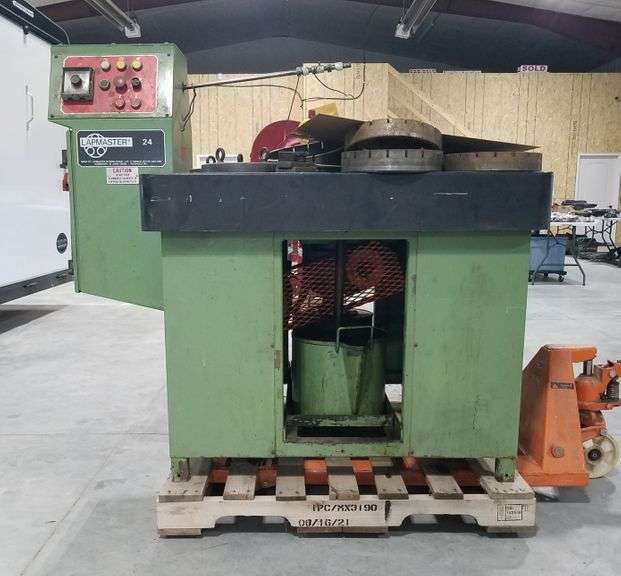 Lapmaster Model 24 Precision Open Face Flat Lapping Machine W/Manuals Adam Marshall Land