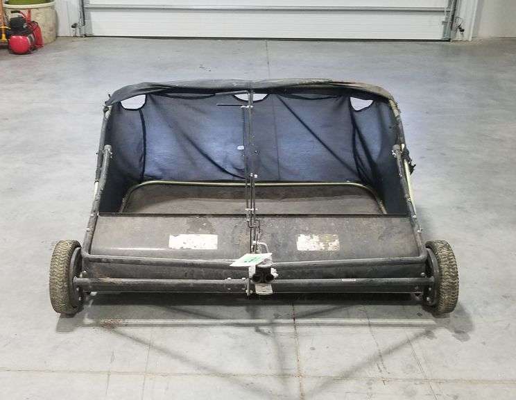 Tow Behind 48" Lawn Sweeper Adam Marshall Land & Auction, LLC