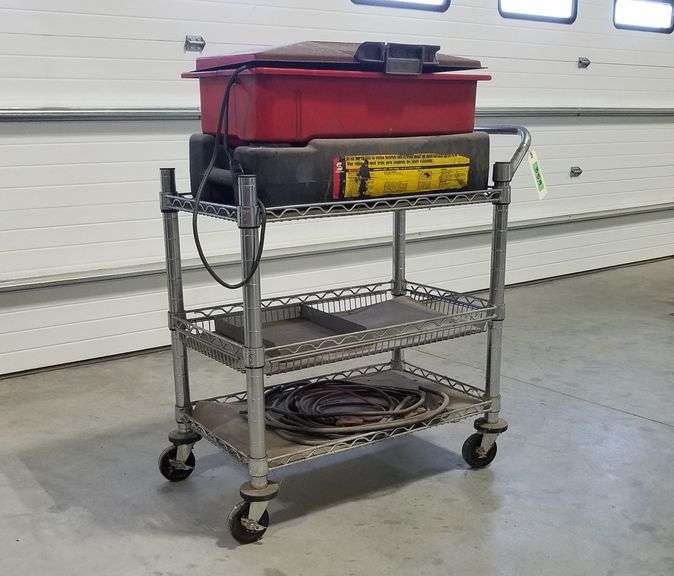 SafetyKleen Parts Washer W/Cart Adam Marshall Land & Auction, LLC