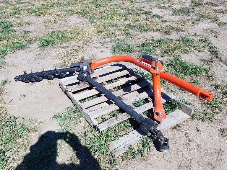 Bush Hog 3pt Post Hole Digger Adam Marshall Land & Auction, LLC
