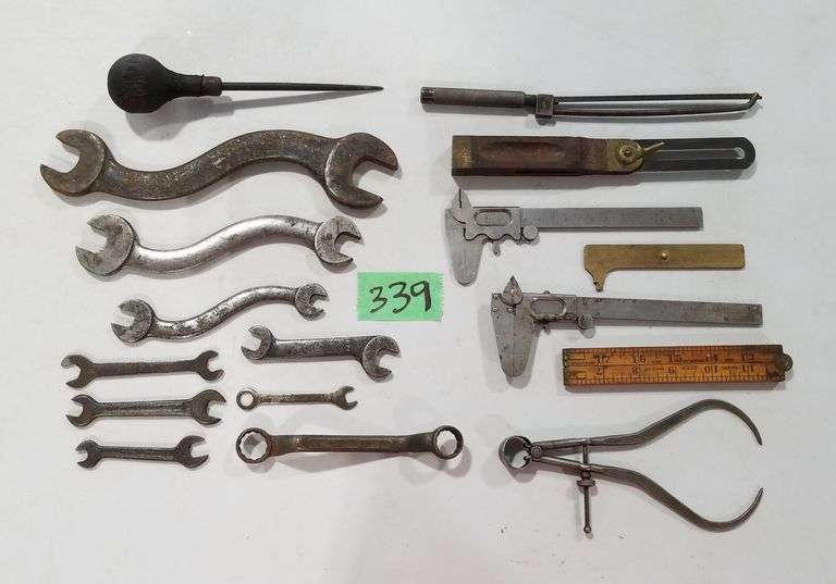 Vintage Wrenches, Tools For Measurements, Etc Adam Marshall Land