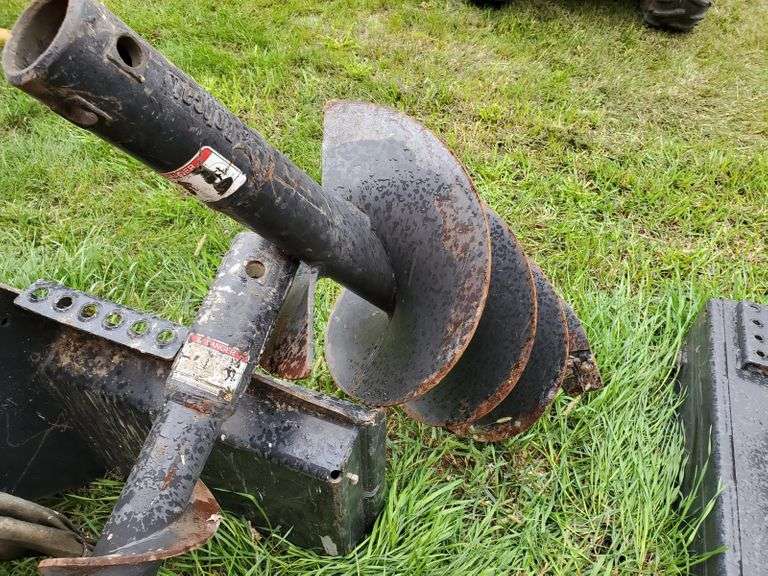 2009 Bobcat 150 Post Hole Auger with 4 Bits Adam Marshall Land