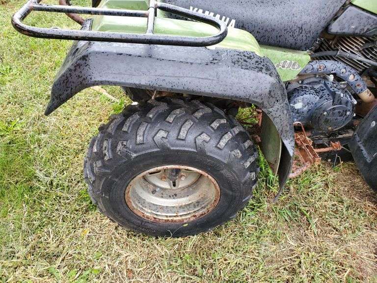 Yamaha Kodiak 400 ATV w/ Snowblade Adam Marshall Land & Auction, LLC