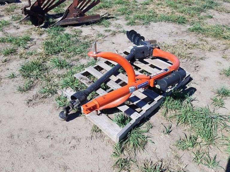 Bush Hog 3pt Post Hole Digger Adam Marshall Land & Auction, LLC