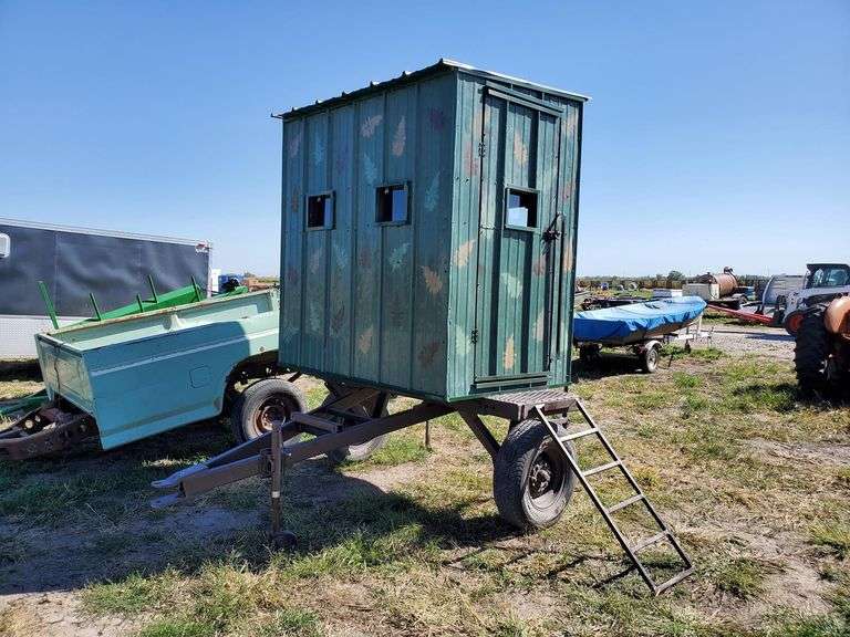 Deer Stand Trailer Adam Marshall Land & Auction, LLC