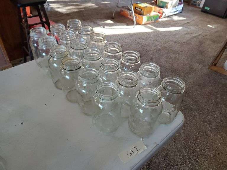 (20) Quart Jars Adam Marshall Land & Auction, LLC