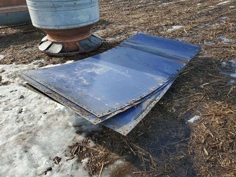 (3) Harvestore Silo Panels Adam Marshall Land & Auction, LLC