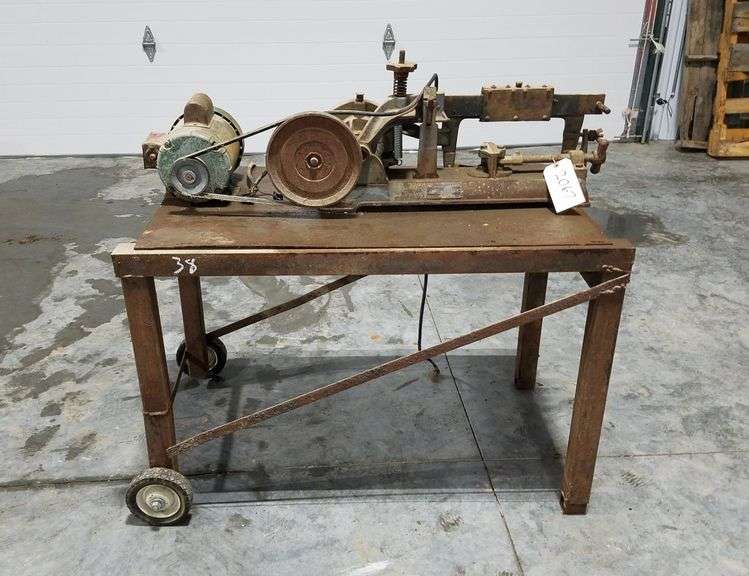 Sawmaster Model 3100 Power Hacksaw W/Stand Adam Marshall Land