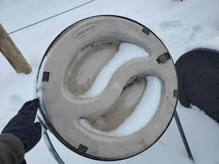 Suncast Plastic Tumbler Composter Adam Marshall Land & Auction, LLC