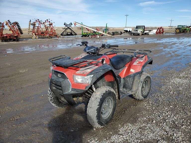 2015 Kymco 500 ATV 4x4 Adam Marshall Land & Auction, LLC