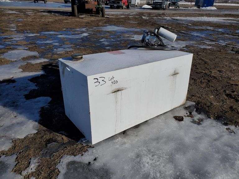 Lund 100 Gallon Fuel Tank w/ Transfer Pump Adam Marshall Land
