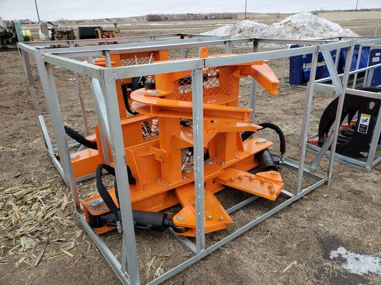 Unused Greatbear Heavy Duty Tree Shear w/ Grapple Adam Marshall Land & Auction, LLC
