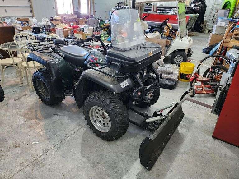 1996 Yamaha Kodiak 400 ATV w/ Blade (Runs/Drives) Adam Marshall Land