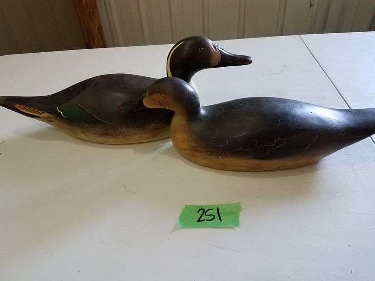 2 Wooden Ducks Unlimited Adam Marshall Land & Auction, LLC