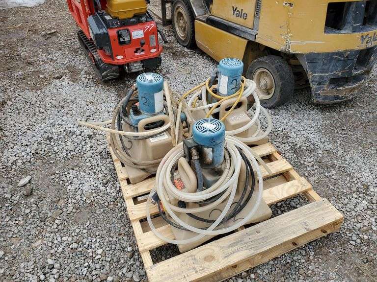 (3) Neptune Fertigation Pumps Adam Marshall Land & Auction, LLC
