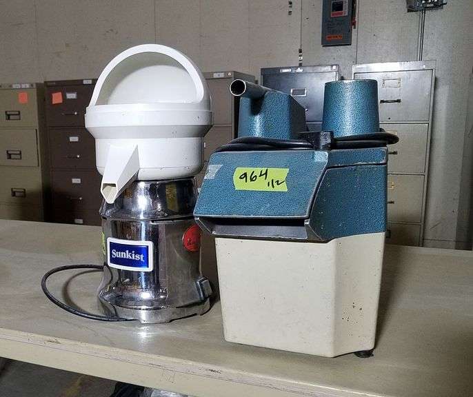 Sunkist Model 8R Juice Extractor & Food Prosessor Adam Marshall Land & Auction, LLC