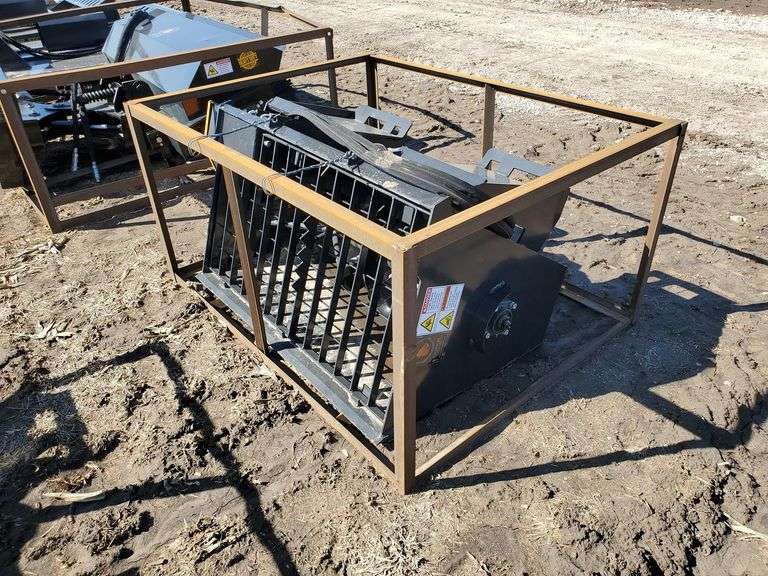 Unused Wolverine Concrete Mixer for Skid Steer Adam Marshall Land