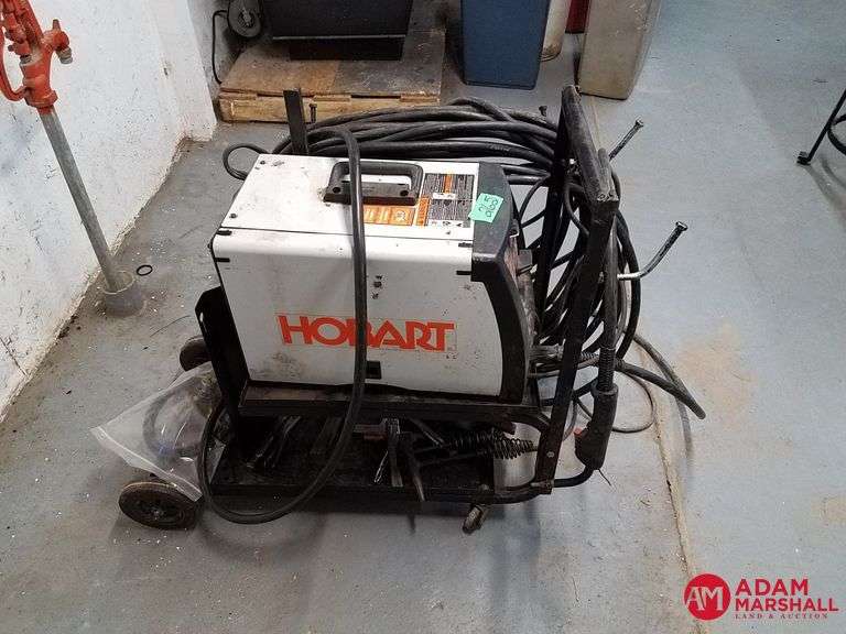 Hobart Handler 187 Welder on Cart with Leads Adam Marshall Land