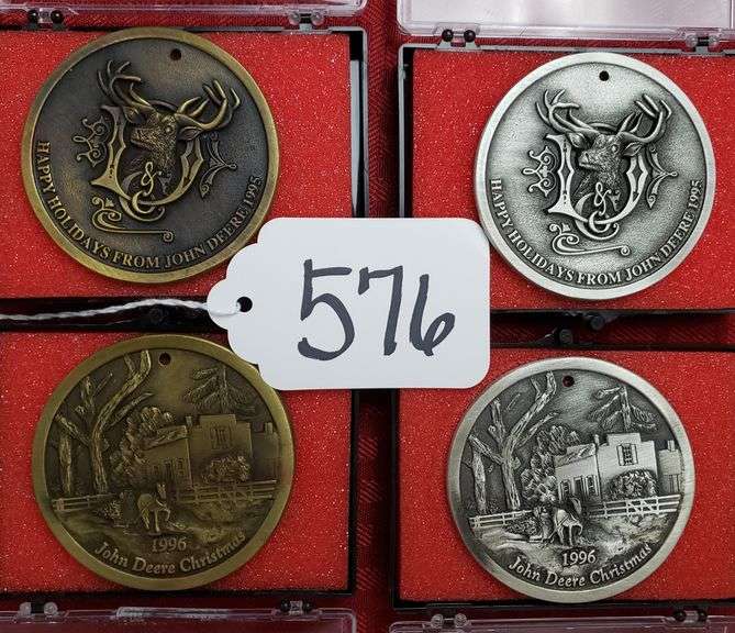 1996 John Deere Christmas Ornament 