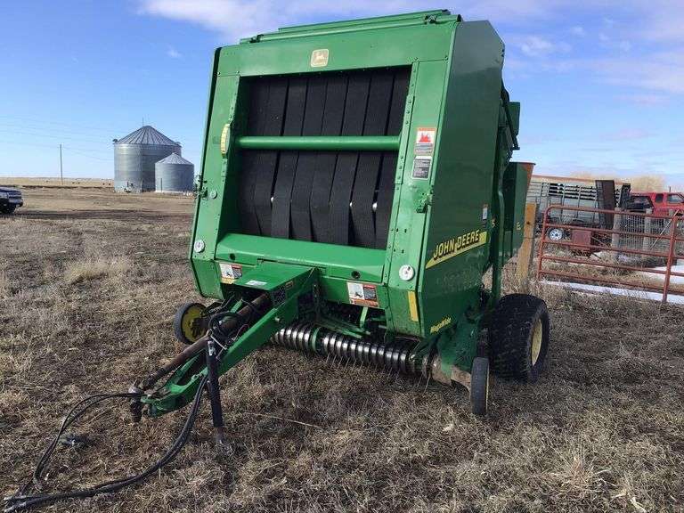 John Deere 567 Baler Adam Marshall Land & Auction, LLC
