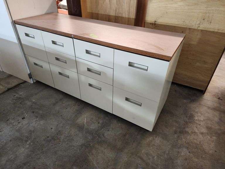 Metal Credenza 60x20x30 Adam Marshall Land & Auction, LLC