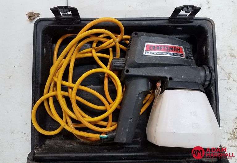Craftsman Paint Gun Adam Marshall Land & Auction, LLC