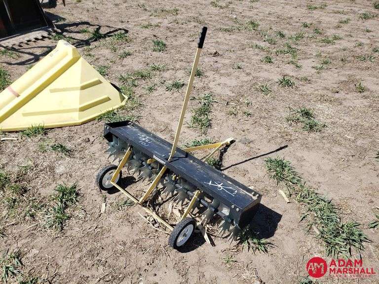 Yardworks Lawn Aerator, 42IN Adam Marshall Land & Auction, LLC