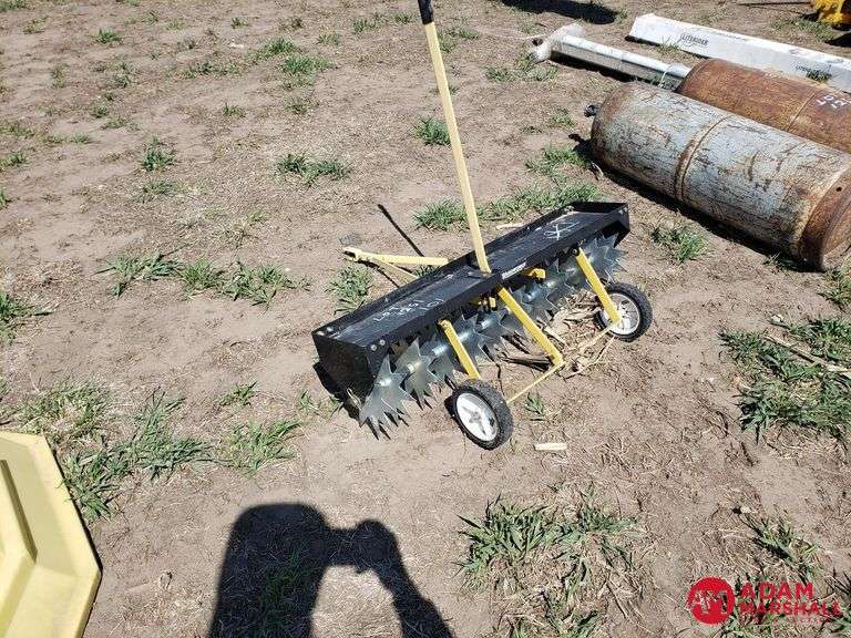 Yardworks Lawn Aerator, 42IN Adam Marshall Land & Auction, LLC