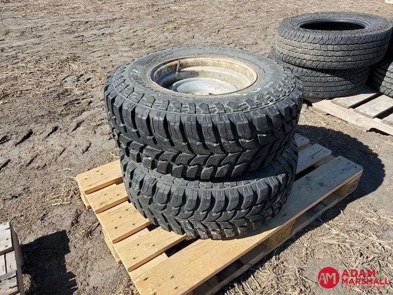 (2) Tires & Rims, 31x10.50R15 Adam Marshall Land & Auction, LLC