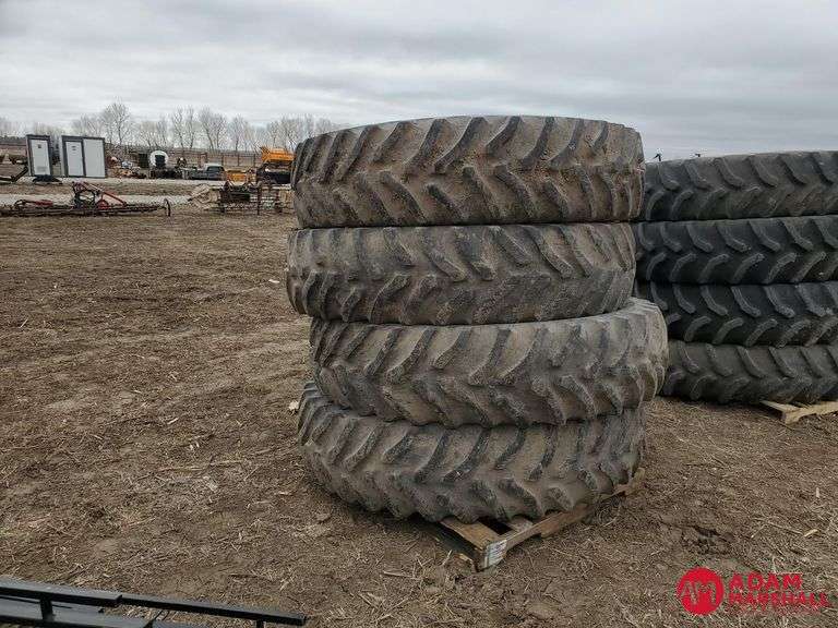 (4) Tractor Tires, 18.4x46 Adam Marshall Land & Auction, LLC