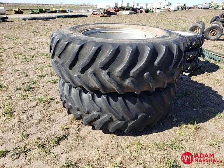 (1) Set of Duals for Tractor, 20.8xR38 Adam Marshall Land & Auction, LLC