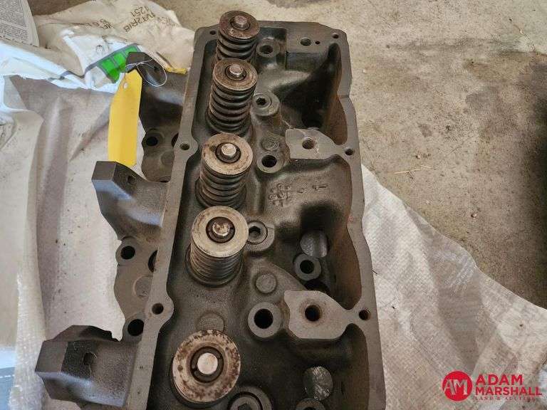 Rebuilt IH 605 Engine Head Adam Marshall Land & Auction, LLC