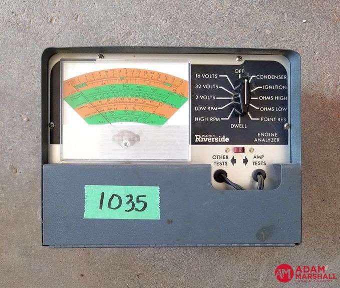 Wards Riverside Engine Analyzer Adam Marshall Land & Auction, LLC
