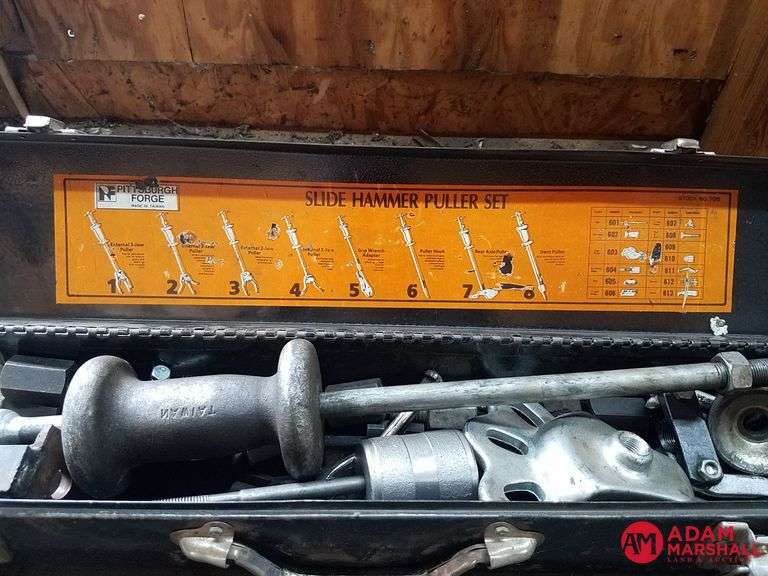 Slide Hammer Puller Set Adam Marshall Land & Auction, LLC