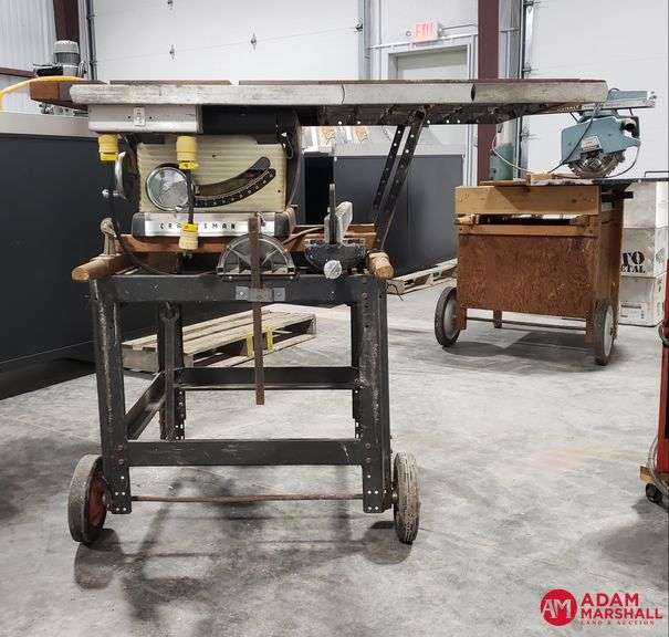 Craftsman 10" Table Saw;Works Adam Marshall Land & Auction, LLC