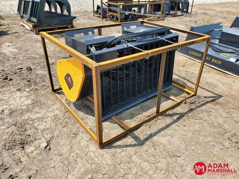 Unused Wolverine Concrete Mixer for Skid Steer Adam Marshall Land