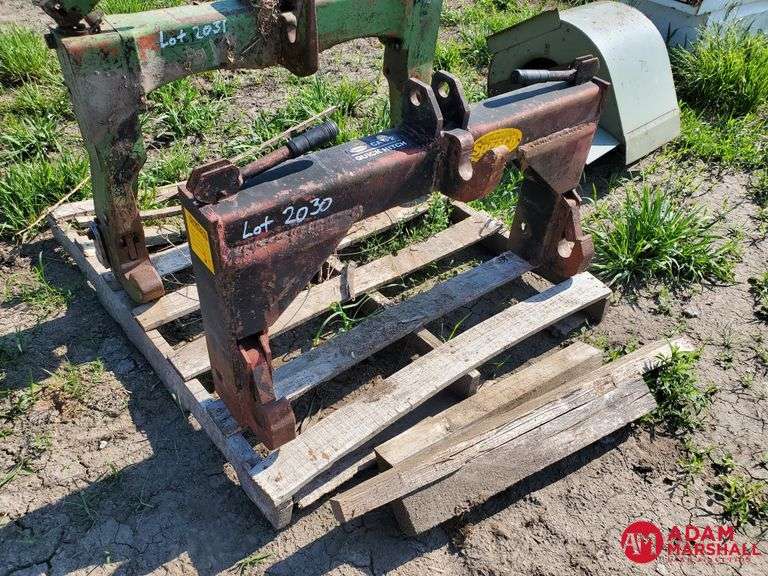 SpeeCo Cat 2 Quick Hitch for Tractor Adam Marshall Land & Auction, LLC