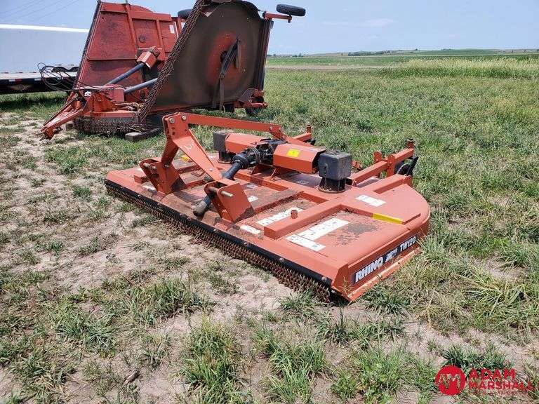 Rhino TW120 Rotary Mower 10FT Adam Marshall Land & Auction, LLC